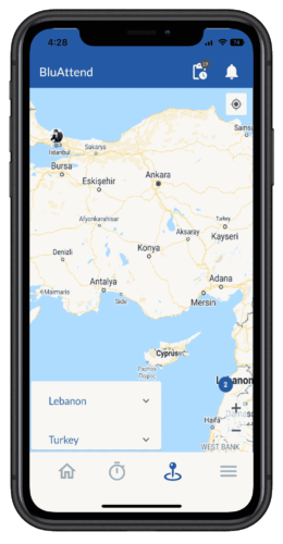 BluAttend Maps Mobile